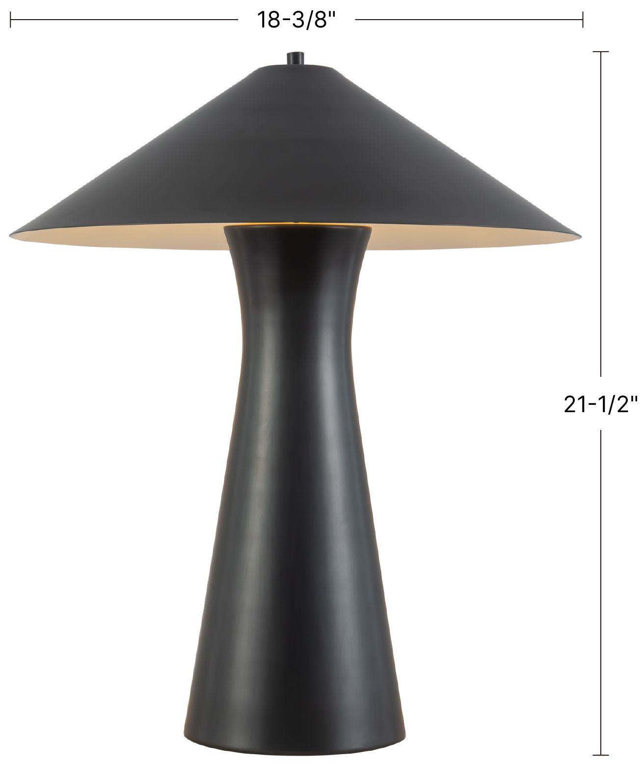Image 7 Blair 21-in Urban Bronze Table Lamp more views
