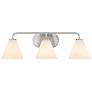 1_Blair 25 1/2" Wide Satin Nickel 3-Light Bath Light