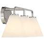 5_Blair 25 1/2" Wide Satin Nickel 3-Light Bath Light more views