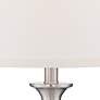 Blair Brushed Nickel Table Lamps Set of 2 with Smart Sockets