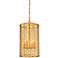 Blairmoor 11 1/4" Wide Honey Gold Foyer Mini Pendant Light