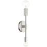 2_Blairwood 14" High Brushed Nickel Wall Sconce