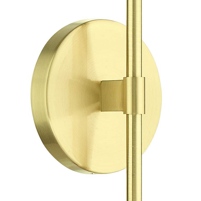 Image 3 Blairwood 14 inch High Satin Brass Wall Sconce more views