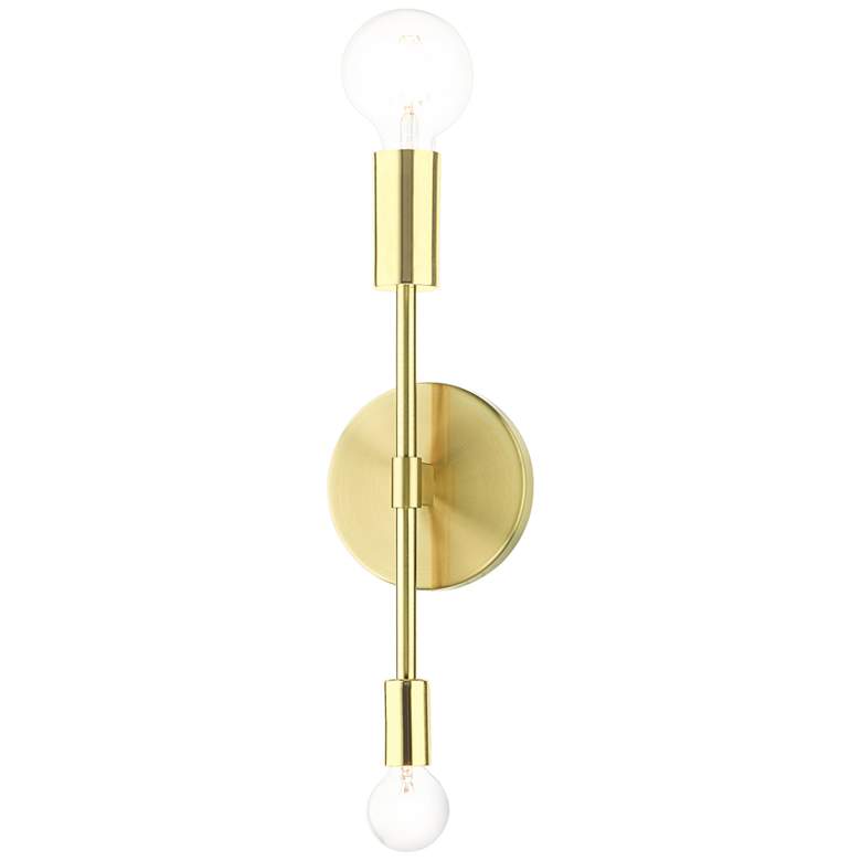 Image 6 Blairwood 14" High Satin Brass Wall Sconce more views