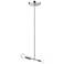 Blairwood 2 Light Brushed Nickel Pendant