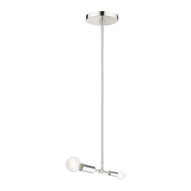 Image 5 Blairwood 2 Light Brushed Nickel Pendant more views