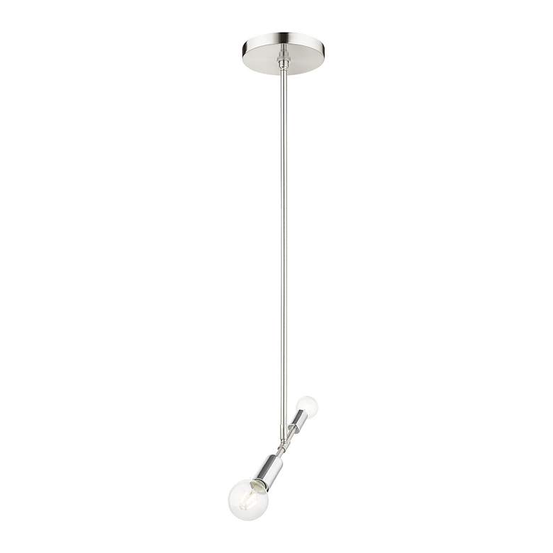 Image 6 Blairwood 2 Light Brushed Nickel Pendant more views