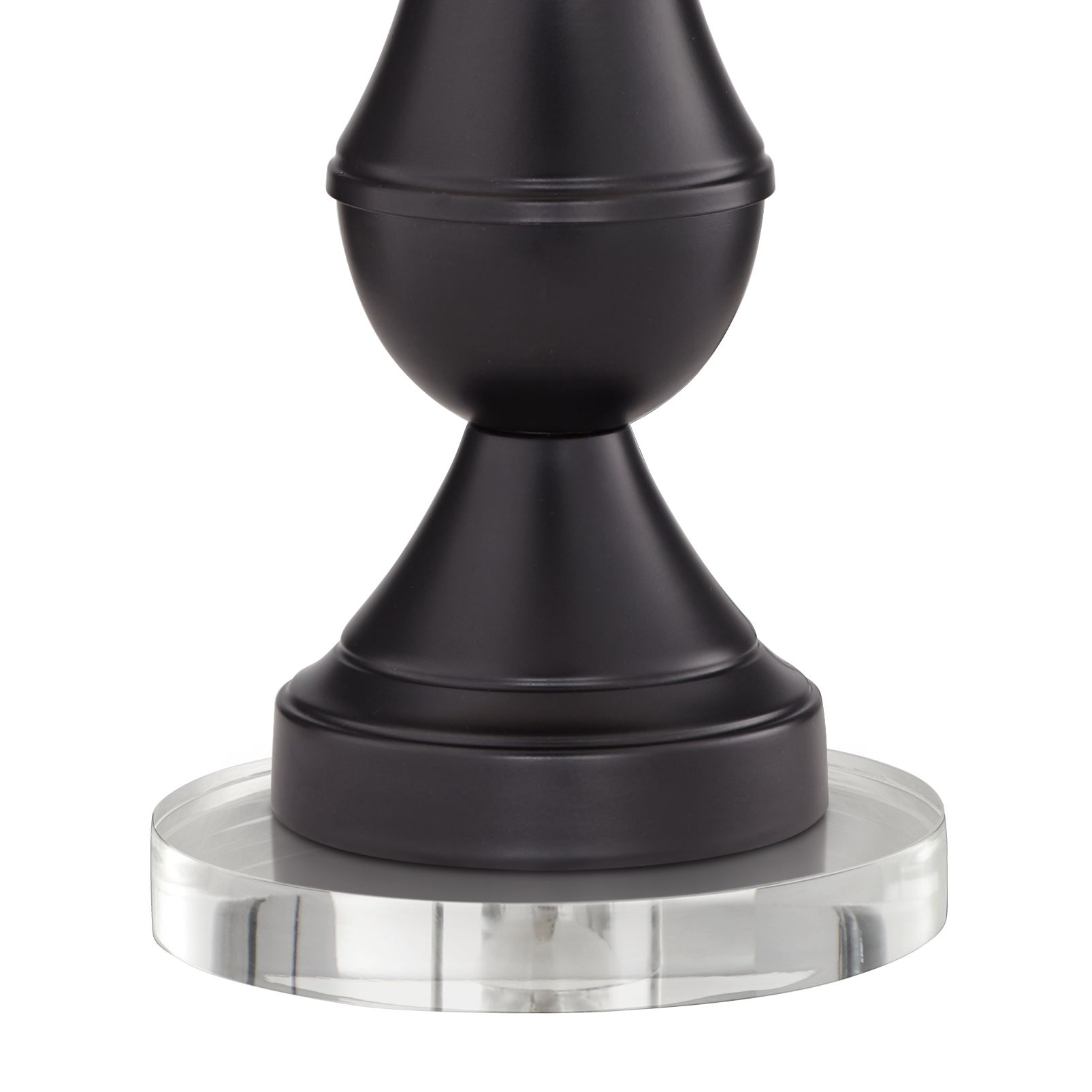 Image 3 Blakely 26" Bronze Touch LED USB Lamps with Risers more views