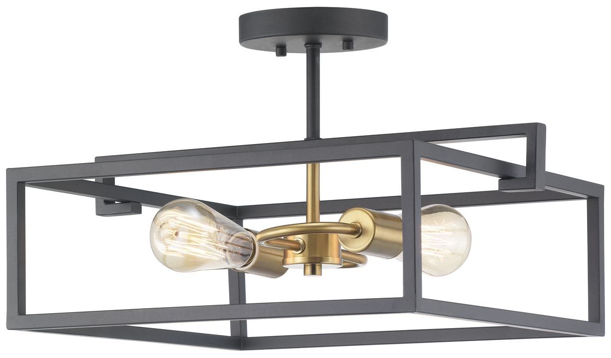 Blakely Collection Two-Light Semi-Flush Convertible
