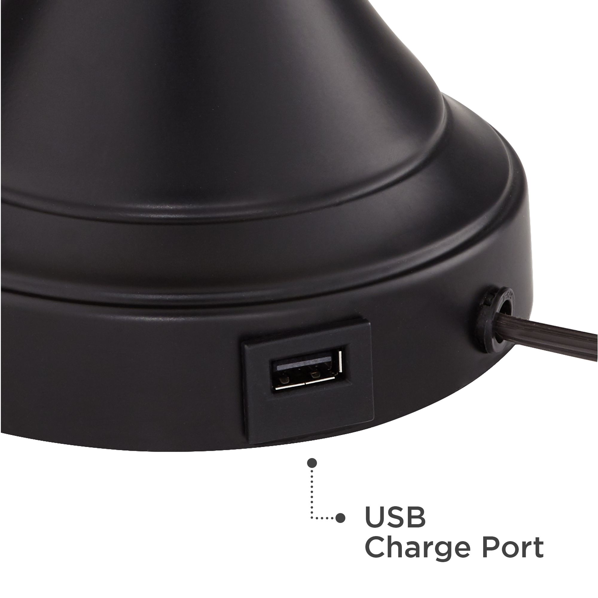 touch table lamp with usb