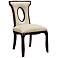 Blakemore Ecru Linen Side Chair