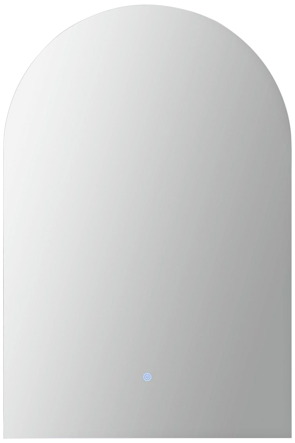 Blanca 24" x 36" Arched Frameless LED Lighted Wall Mirror