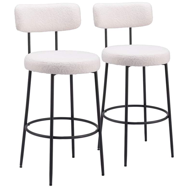 Image 1 Blanca Barstool Ivory