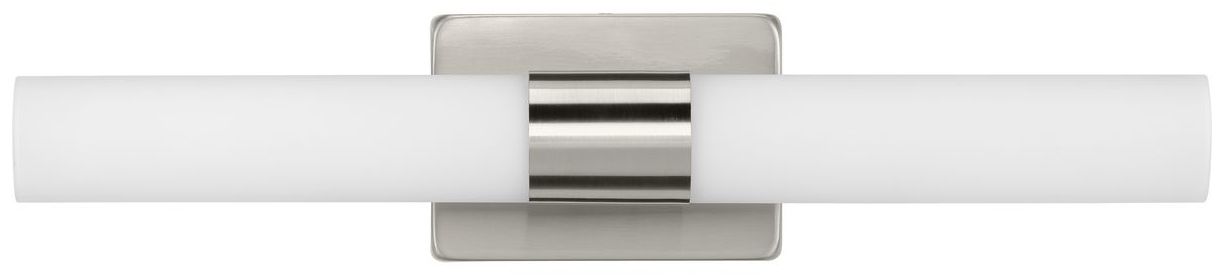 Image 3 Blanco LED Collection 22" Etched White Glass Modern Bath Vanity Light more views