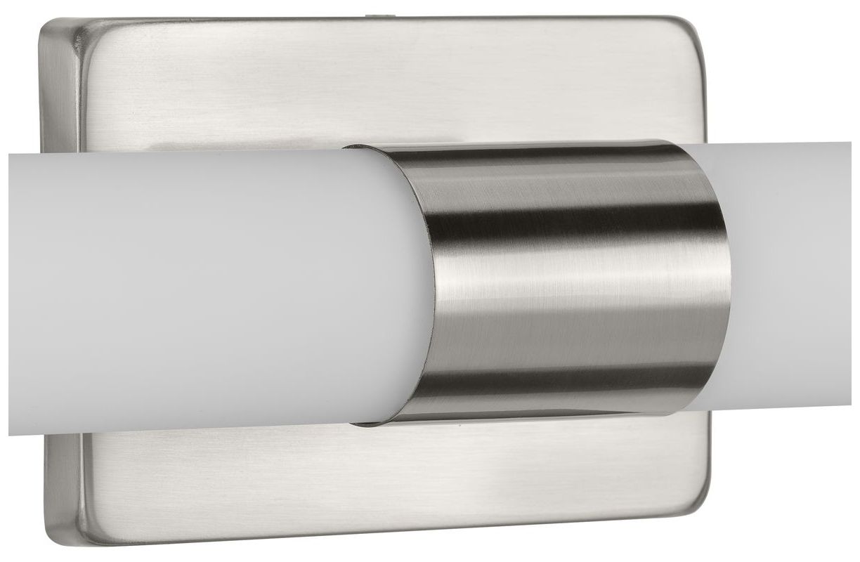 Image 6 Blanco LED Collection 22" Etched White Glass Modern Bath Vanity Light more views