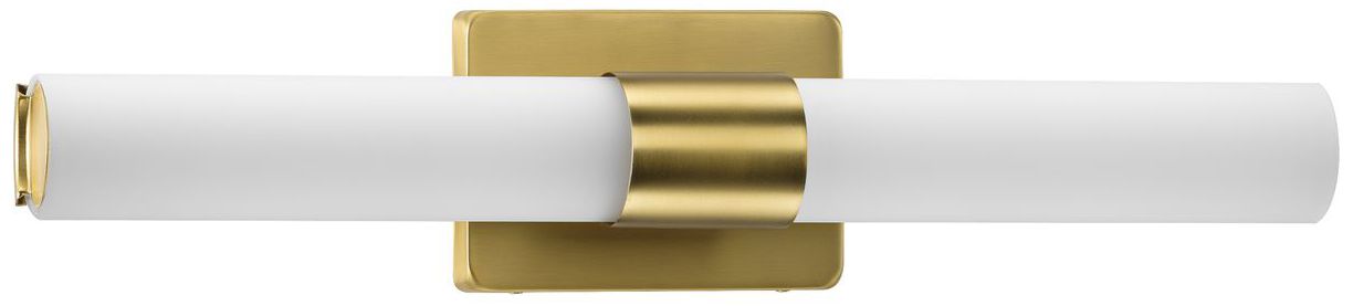Blanco LED Collection 22" Etched White Glass Modern Bath Vanity Light