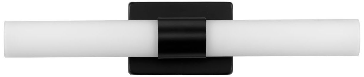 Image 2 Blanco LED Collection 22" Etched White Glass Modern Bath Vanity Light more views