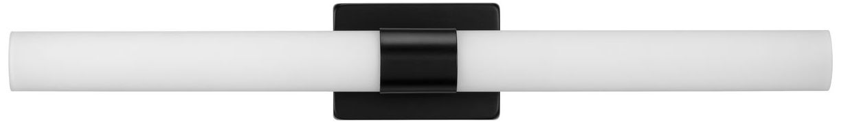 Image 2 Blanco LED Collection 32" Etched White Glass Modern Bath Vanity Light more views