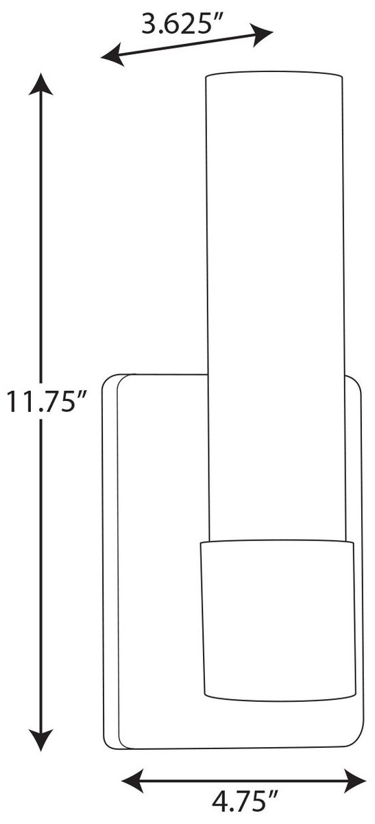 Image 5 Blanco LED Collection One-Light LED Wall Bracket more views