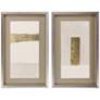 1_Blanco Pluma III 24"W x 39"H Framed Art Set of 2
