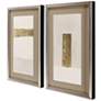2_Blanco Pluma III 24"W x 39"H Framed Art Set of 2 more views