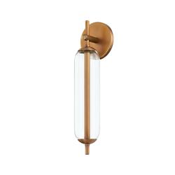 Blaze 16 1/2" High Patina Brass ADA LED Wall Sconce