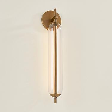 Blaze 21 1/4" High Patina Brass LED Outdoor Wall Light