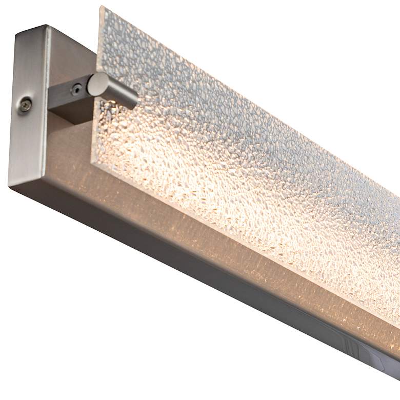 Image 2 Blaze 40 1/4" Wide Brushed Nickel LED Vanity Bath Light more views