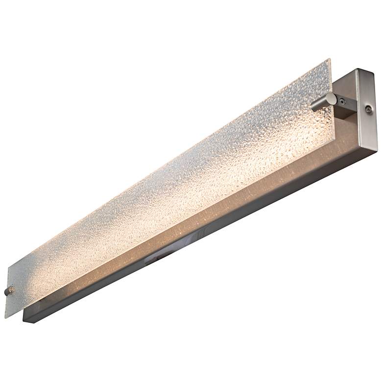 Image 4 Blaze 40 1/4" Wide Brushed Nickel LED Vanity Bath Light more views