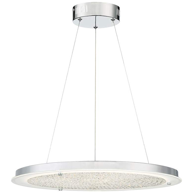 Image 2 Blaze LED pendant in chrome