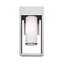 5_Bleecker 1 Light Brushed Nickel Outdoor Wall Lantern more views