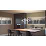 7_Bleecker 38 3/4" Wide Polished Chrome LED Island Chandelier more views