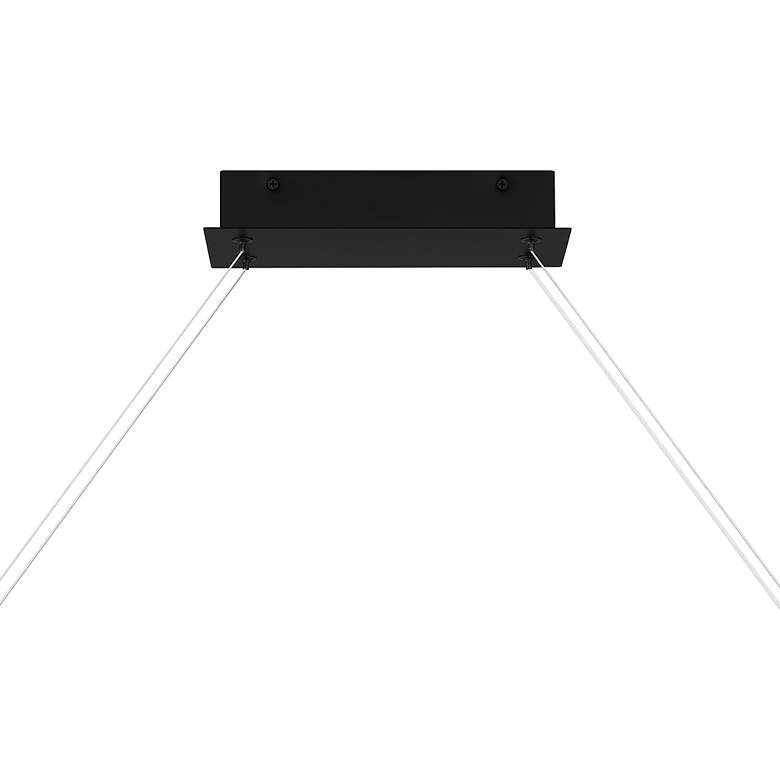 Image 6 Bleecker LED Matte Black Island Lt more views