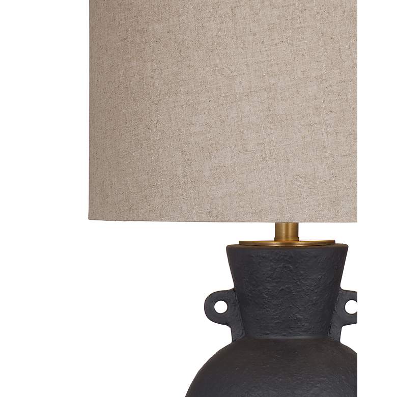 Image 2 Bleene 26" Modern Styled Black Table Lamp more views
