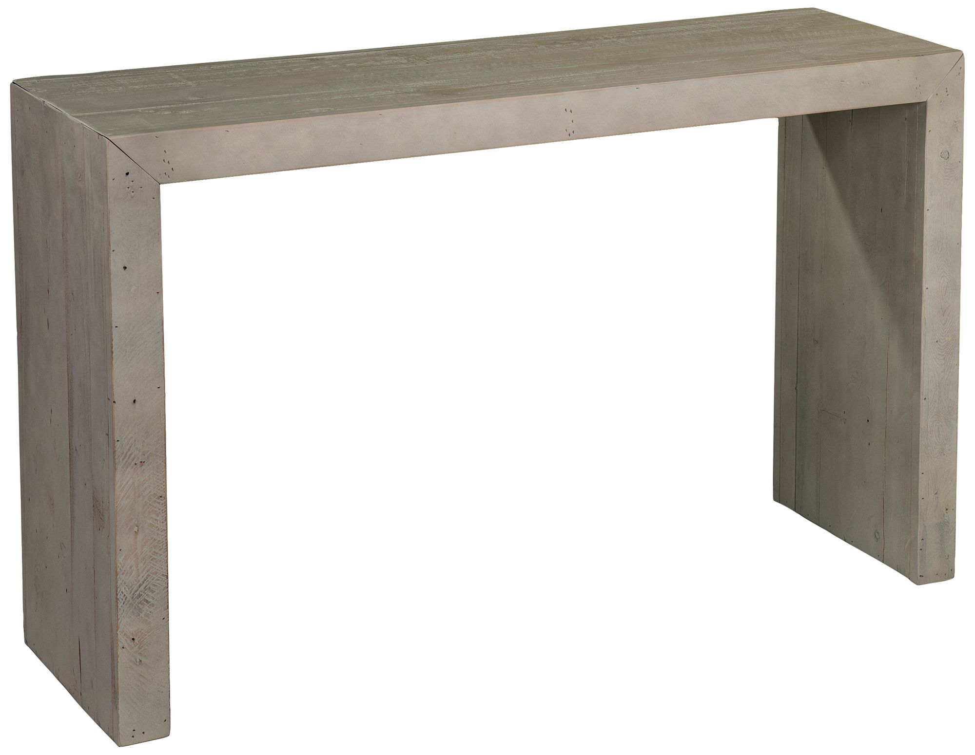 Bletherston 48" Wide Gray Reclaimed Wood Console Table