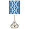 Bleu Matrix Giclee Droplet Table Lamp