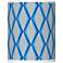 Bleu Matrix Giclee Shade 10x10x12 (Spider)