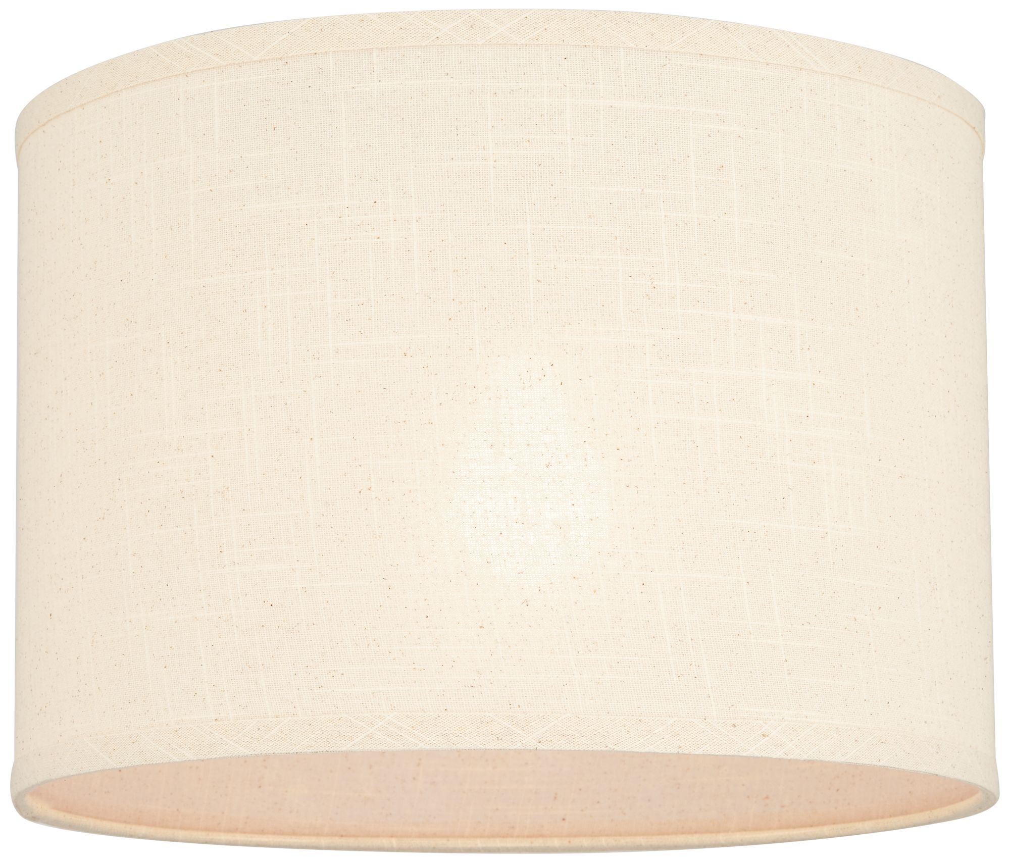 Bleven Cream Textured Drum Lamp Shade 14x14x10 (Spider) 205V1