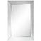 Bling Beveled Glass 24" x 36" Rectangular Wall Mirror
