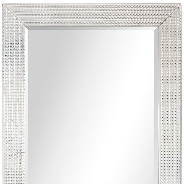 Image 3 Bling Beveled Glass 24 inch x 54 inch Rectangular Wall Mirror more views