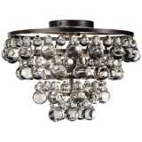 Bling Collection Patina Bronze Flushmount Ceiling Light
