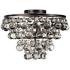 Bling Collection Patina Bronze Flushmount Ceiling Light