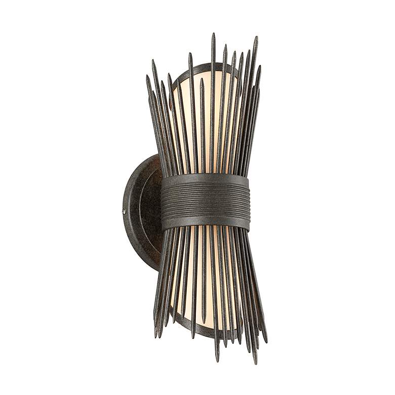 Image 1 Blink 14" High French Iron Outdoor Wall Light