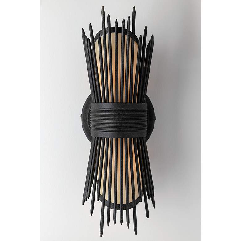 Image 2 Blink 14" High French Iron Outdoor Wall Light more views