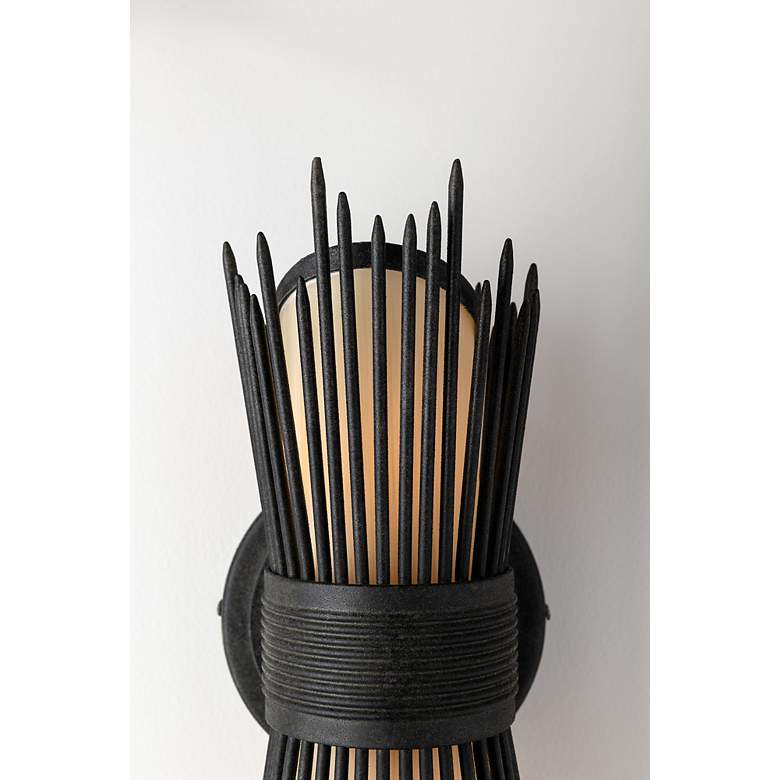 Image 3 Blink 14" High French Iron Outdoor Wall Light more views