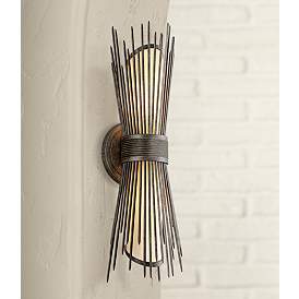 Image1 of Blink 20 3/4" High French Iron Outdoor Wall Light