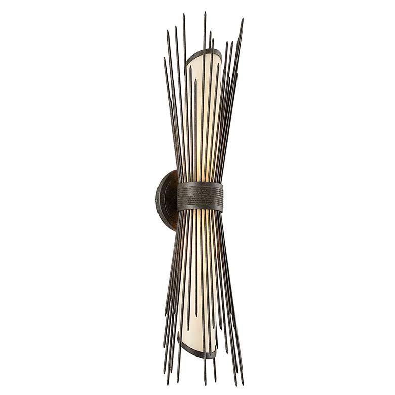 Image 1 Blink 30" High French Iron Outdoor Wall Light
