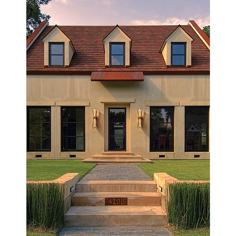 Image 3 Blink 30" High French Iron Outdoor Wall Light more views