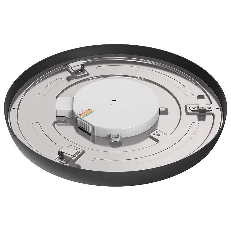 Image 2 Blink Pro Plus 12" Wide Black Surface Mount LED, CCT Selectable more views