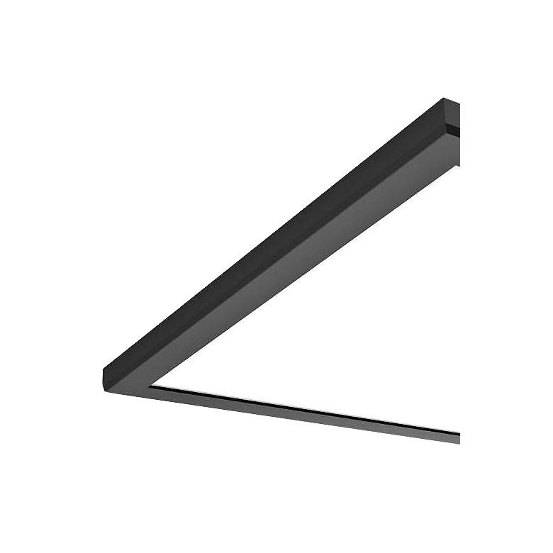 Image 2 Blink Pro Plus 23 3/4" Wide Black LED Square Ceiling Light more views